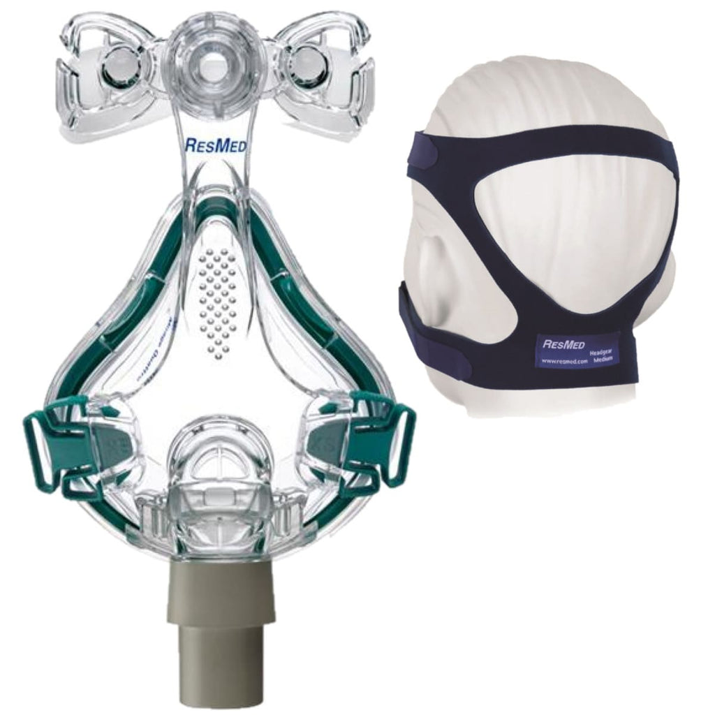 ResMed Mirage Quattro™ Full Face CPAP Mask & Headgear